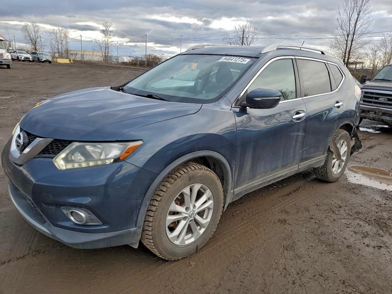 NISSAN ROGUE S 2015 with VIN 5N1AT2MVXFC801647 - Photo from auction