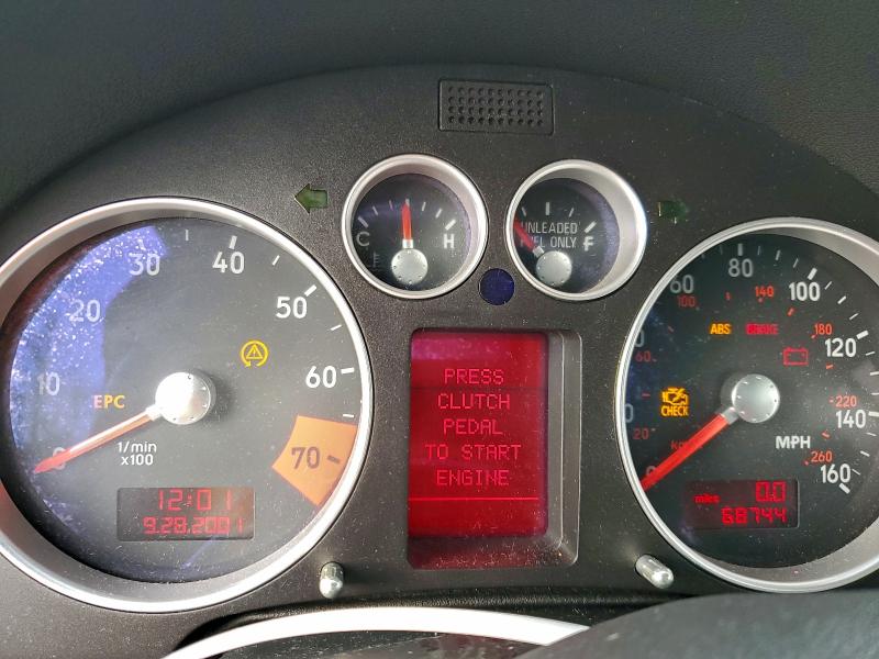 Photo 9 from auction – 2003 AUDI TT QUATTRO with VIN TRUWT28N331004402