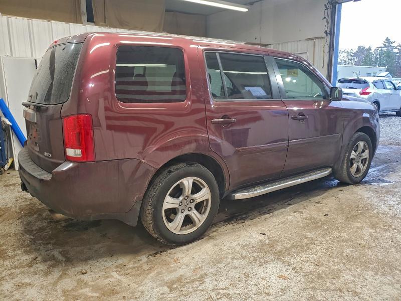 Photo 3 from auction – 2013 HONDA PILOT EXL with VIN 5FNYF4H66DB066285