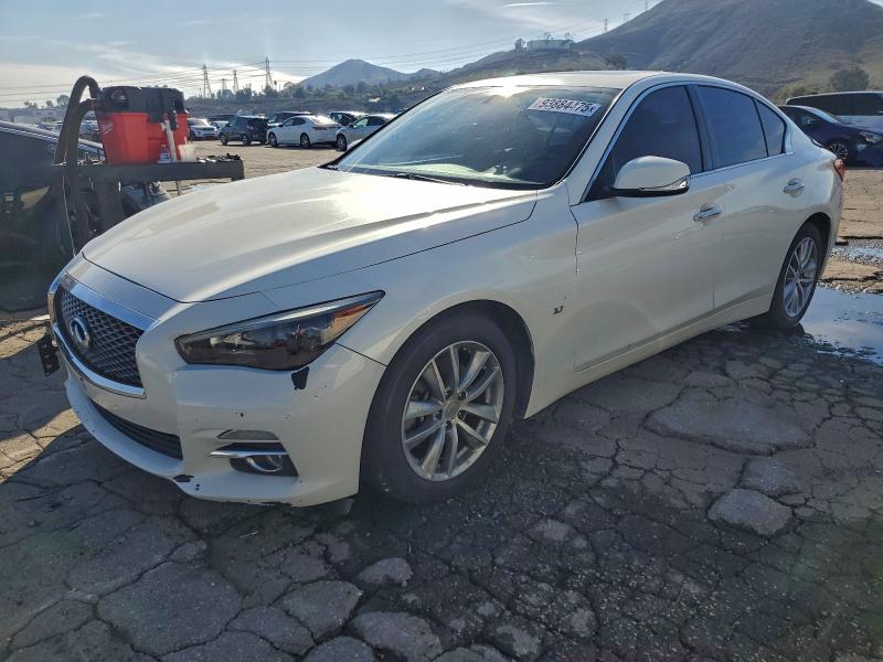 INFINITI Q50 BASE 2014 with VIN JN1BV7AP1EM683182 - Photo from auction
