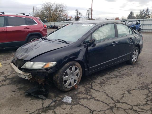 HONDA CIVIC LX 2009 with VIN 19XFA16599E047659 - Photo from auction
