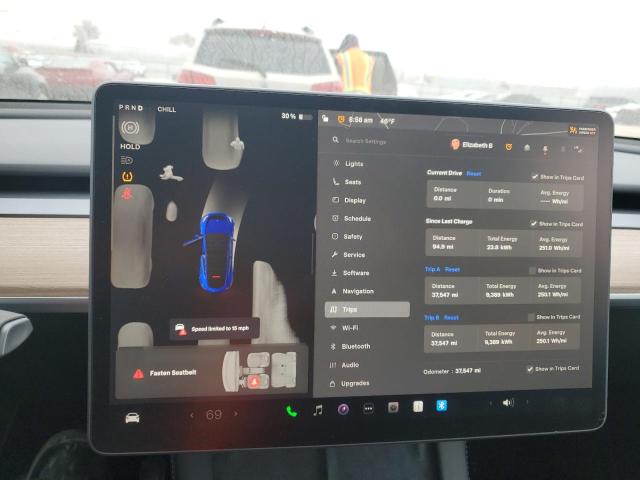 Photo 9 from auction – 2023 TESLA MODEL Y with VIN 7SAYGDEE2PF748130