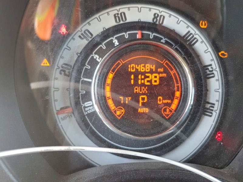 Photo 9 from auction – 2012 FIAT 500 POP with VIN 3C3CFFAR2CT212342