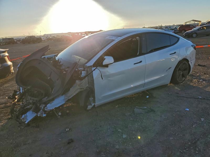 TESLA MODEL 3 2023 with VIN 5YJ3E1EA3PF586162 - Photo from auction