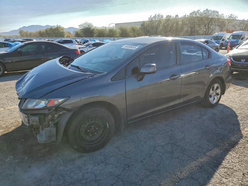 Photo 1 from auction – 2013 HONDA CIVIC LX with VIN 19XFB2F56DE097852