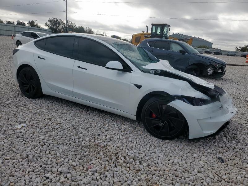 Photo 4 from auction – 2025 TESLA MODEL 3 with VIN 5YJ3E1ET3SF002496