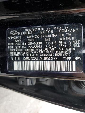 Photo 14 from auction – 2019 HYUNDAI TUCSON LIM with VIN KM8J3CAL7KU855372