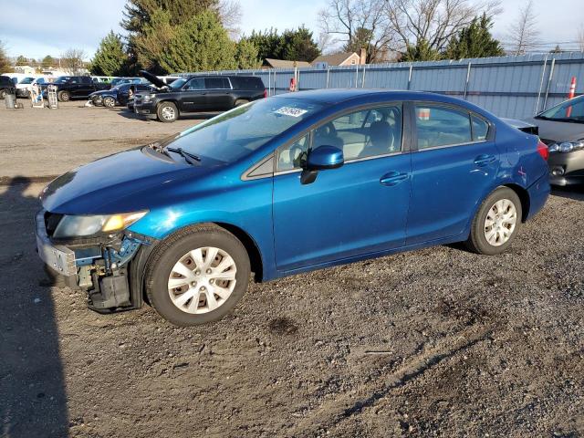 HONDA CIVIC LX 2012 with VIN 19XFB2F52CE366038 - Photo from auction