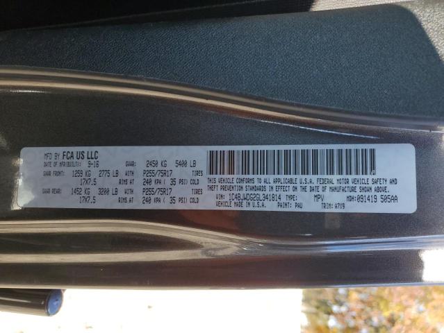 Photo 14 from auction – 2016 JEEP WRANGLER U with VIN 1C4BJWDG2GL341814