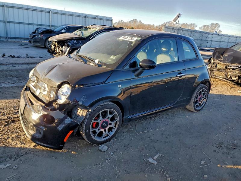 FIAT 500 2014 with VIN 3C3CFFBR7ET293162 - Photo from auction