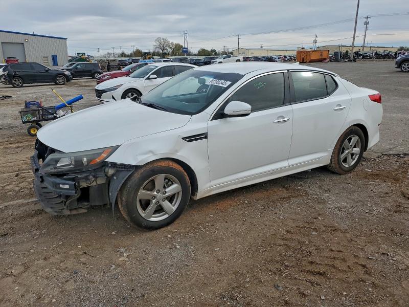 KIA OPTIMA LX 2015 with VIN 5XXGM4A74FG503561 - Photo from auction