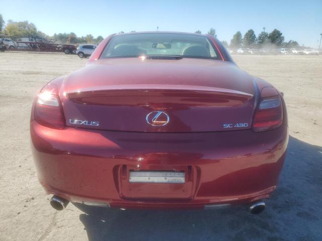 Photo 6 from auction – 2006 LEXUS SC 430 with VIN JTHFN48Y369000560