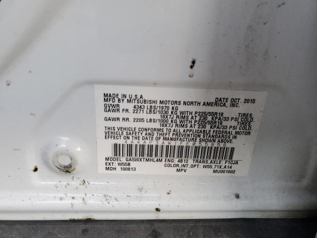 Photo 14 from auction – 2015 MITSUBISHI OUTLANDER with VIN 4A4AP3AW1FE055856