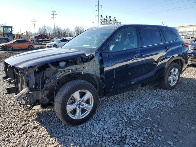 TOYOTA HIGHLANDER 2021 with VIN 5TDCZRAH9MS043363 - Photo from auction