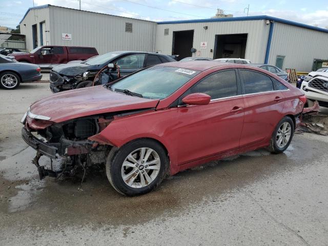 HYUNDAI SONATA GLS 2013 with VIN 5NPEB4AC3DH580823 - Photo from auction