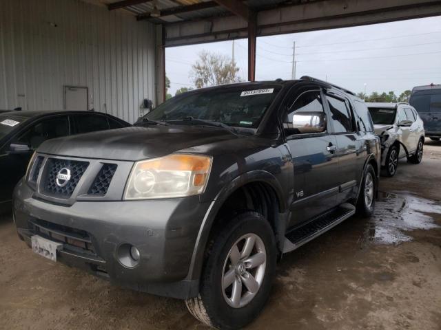 NISSAN ARMADA SE 2008 with VIN 5N1AA08D08N627963 - Photo from auction