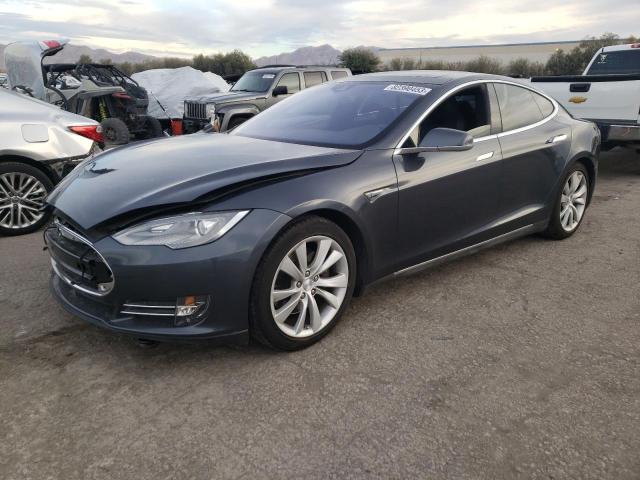 TESLA MODEL S 2015 with VIN 5YJSA1E26FF108350 - Photo from auction