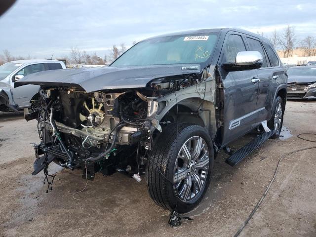 TOYOTA SEQUOIA 2023 with VIN 7SVAAABA7PX020136 - Photo from auction