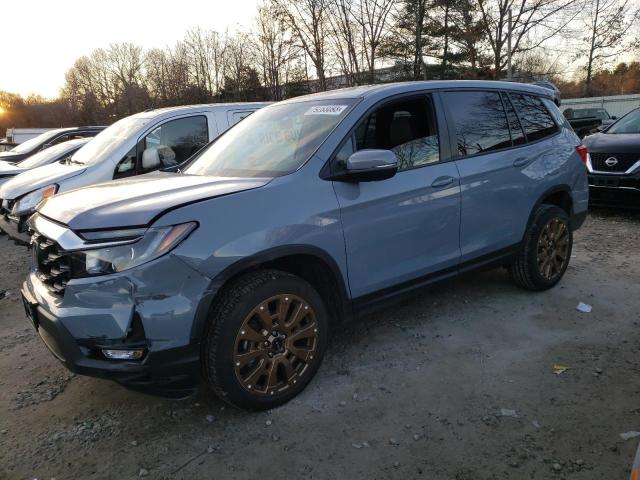 HONDA PASSPORT E 2023 with VIN 5FNYF8H54PB022496 - Photo from auction