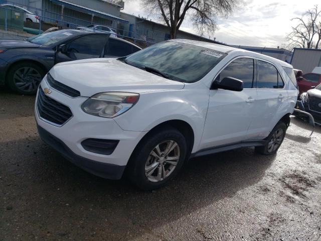 CHEVROLET EQUINOX LS 2016 with VIN 2GNFLEEKXG6349152 - Photo from auction