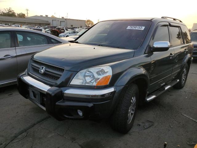 Photo 1 from auction – 2004 HONDA PILOT EXL with VIN 2HKYF18714H584636