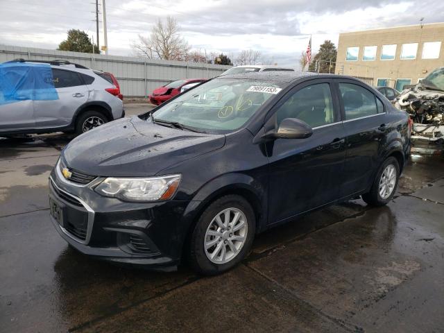 CHEVROLET SONIC LT 2019 with VIN 1G1JD5SB5K4125939 - Photo from auction