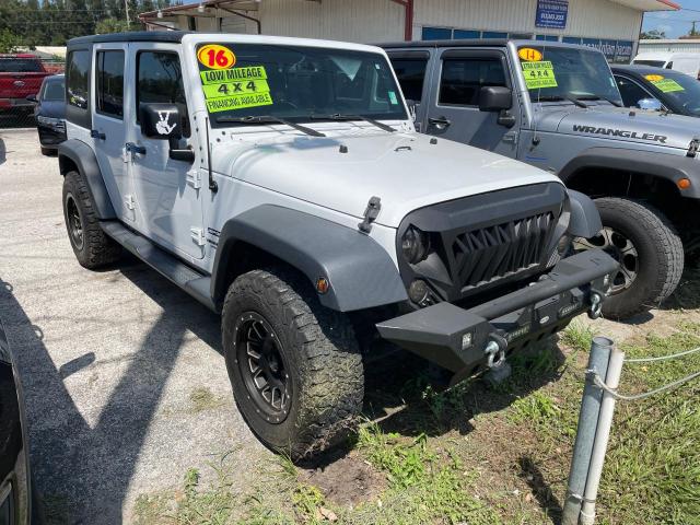 JEEP WRANGLER U 2016 with VIN 1C4BJWDGXGL213370 - Photo from auction