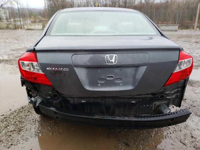 Photo 6 from auction – 2012 HONDA CIVIC LX with VIN 19XFB2F50CE106849