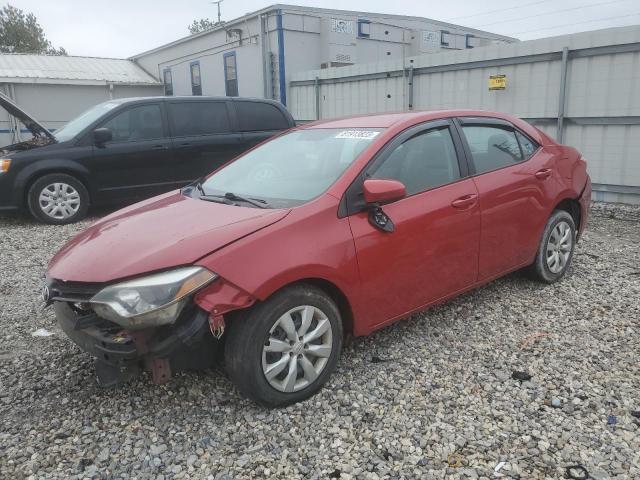 TOYOTA COROLLA L 2014 with VIN 5YFBURHE2EP018322 - Photo from auction