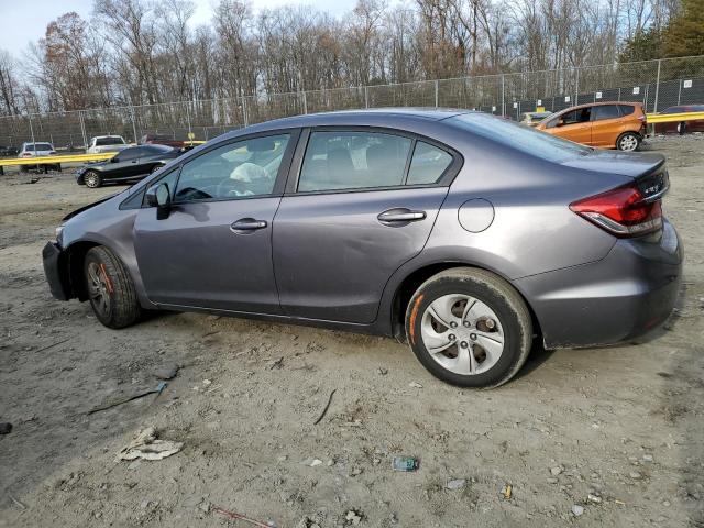 Photo 2 from auction – 2014 HONDA CIVIC LX with VIN 19XFB2F53EE259437