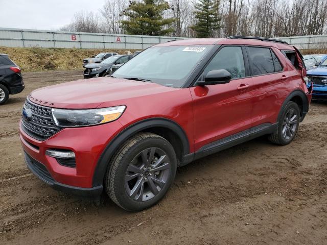 FORD EXPLORER X 2022 with VIN 1FMSK8DH7NGB08613 - Photo from auction