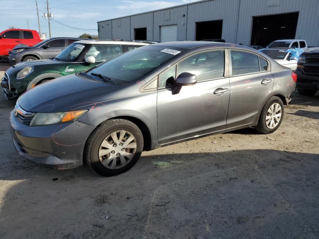 Photo 1 from auction – 2012 HONDA CIVIC LX with VIN 19XFB2F51CE103393