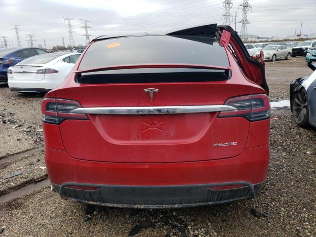 Photo 6 from auction – 2020 TESLA MODEL X with VIN 5YJXCBE47LF299523