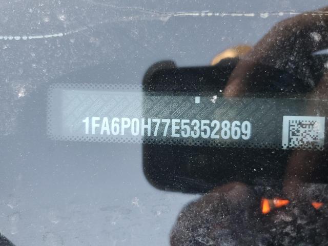 Photo 14 from auction – 2014 FORD FUSION with VIN 1FA6P0H77E5352869