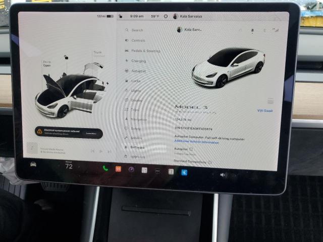 Photo 9 from auction – 2019 TESLA MODEL 3 with VIN 5YJ3E1EA9KF435674