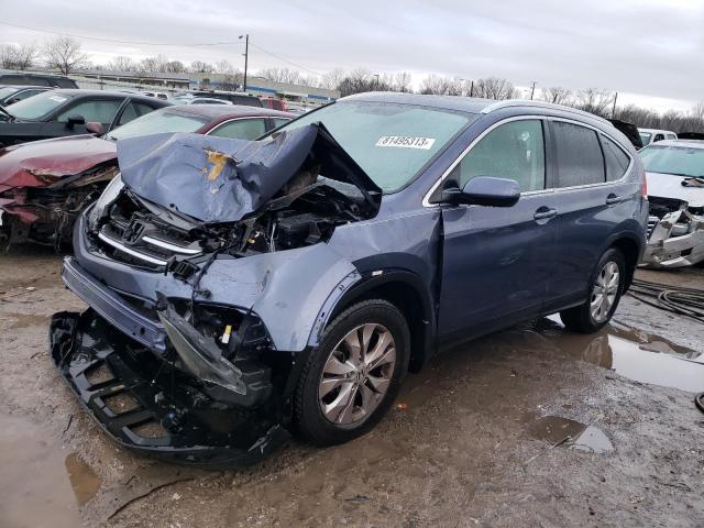 HONDA CR-V EXL 2014 with VIN 2HKRM4H72EH637079 - Photo from auction