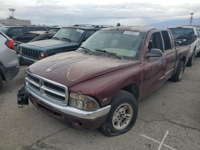 DODGE DAKOTA QUA 2000 with VIN 1B7GL2AN3YS654549 - Photo from auction