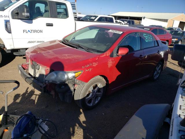 TOYOTA COROLLA BA 2012 with VIN 2T1BU4EE5CC825356 - Photo from auction