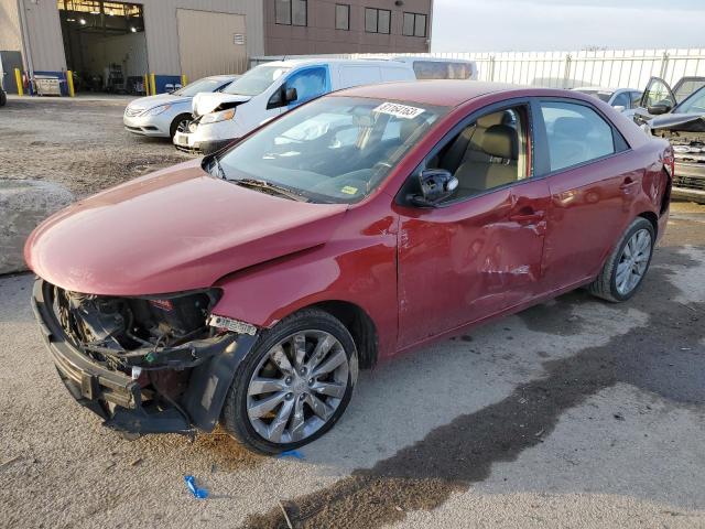 KIA FORTE SX 2010 with VIN KNAFW4A37A5049433 - Photo from auction