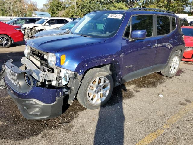 Photo 1 from auction – 2018 JEEP RENEGADE L with VIN ZACCJABB1JPH46578
