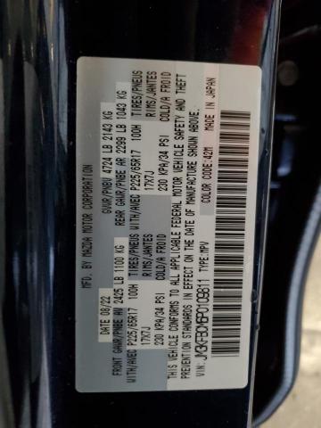 Zdjęcie 14 z aukcji – 2023 MAZDA CX-5 PREFE z VIN JM3KFBCM6P0109811