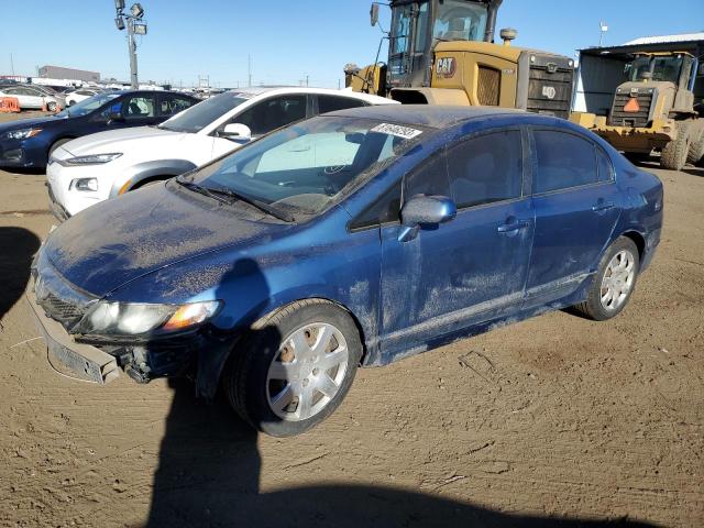 HONDA CIVIC LX 2011 with VIN 19XFA1F53BE046786 - Photo from auction