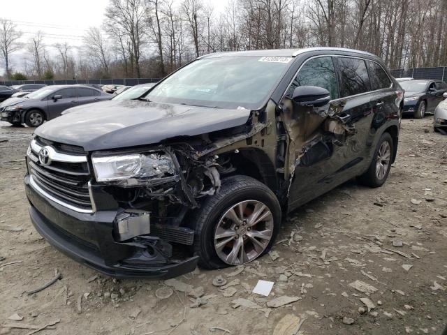 TOYOTA HIGHLANDER 2015 مع رقم تعريف المركبة 5TDJKRFH0FS213164 - صورة من المزاد