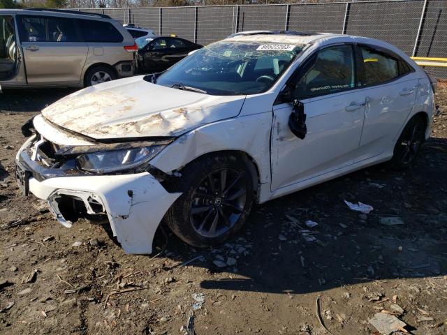 HONDA CIVIC EX 2020 with VIN SHHFK7H67LU404200 - Photo from auction