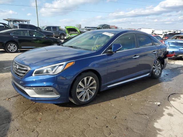 HYUNDAI SONATA SPO 2015 with VIN 5NPE34AF7FH095224 - Photo from auction
