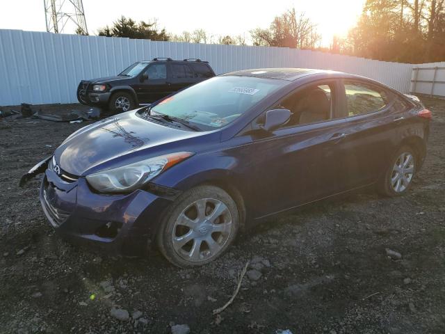 HYUNDAI ELANTRA GL 2012 with VIN 5NPDH4AE7CH081579 - Photo from auction