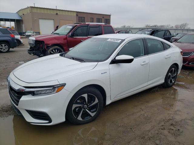 HONDA INSIGHT EX 2022 with VIN 19XZE4F57NE016164 - Photo from auction