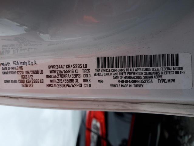 Photo 14 from auction – 2017 RAM PROMASTER with VIN ZFBERFAB9H6D53754