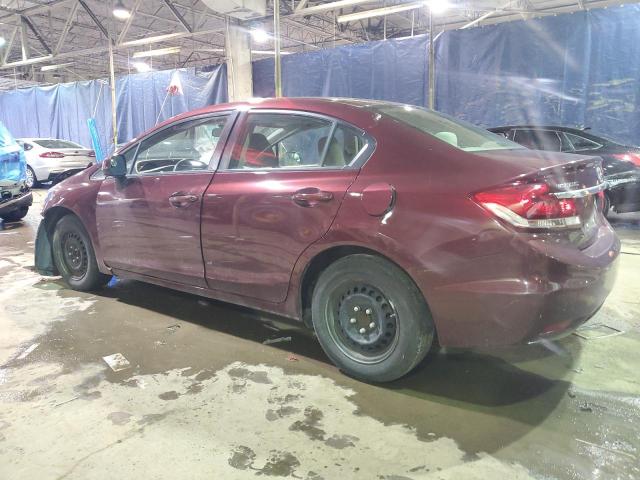 Photo 2 from auction – 2013 HONDA CIVIC LX with VIN 2HGFB2F57DH600049