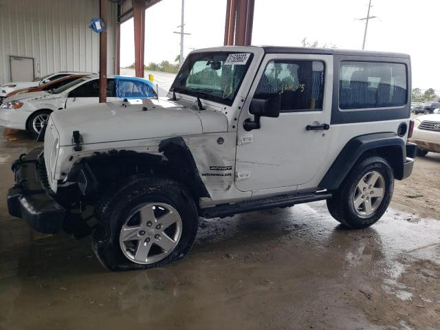 JEEP WRANGLER S 2014 with VIN 1C4GJWAGXEL289596 - Photo from auction